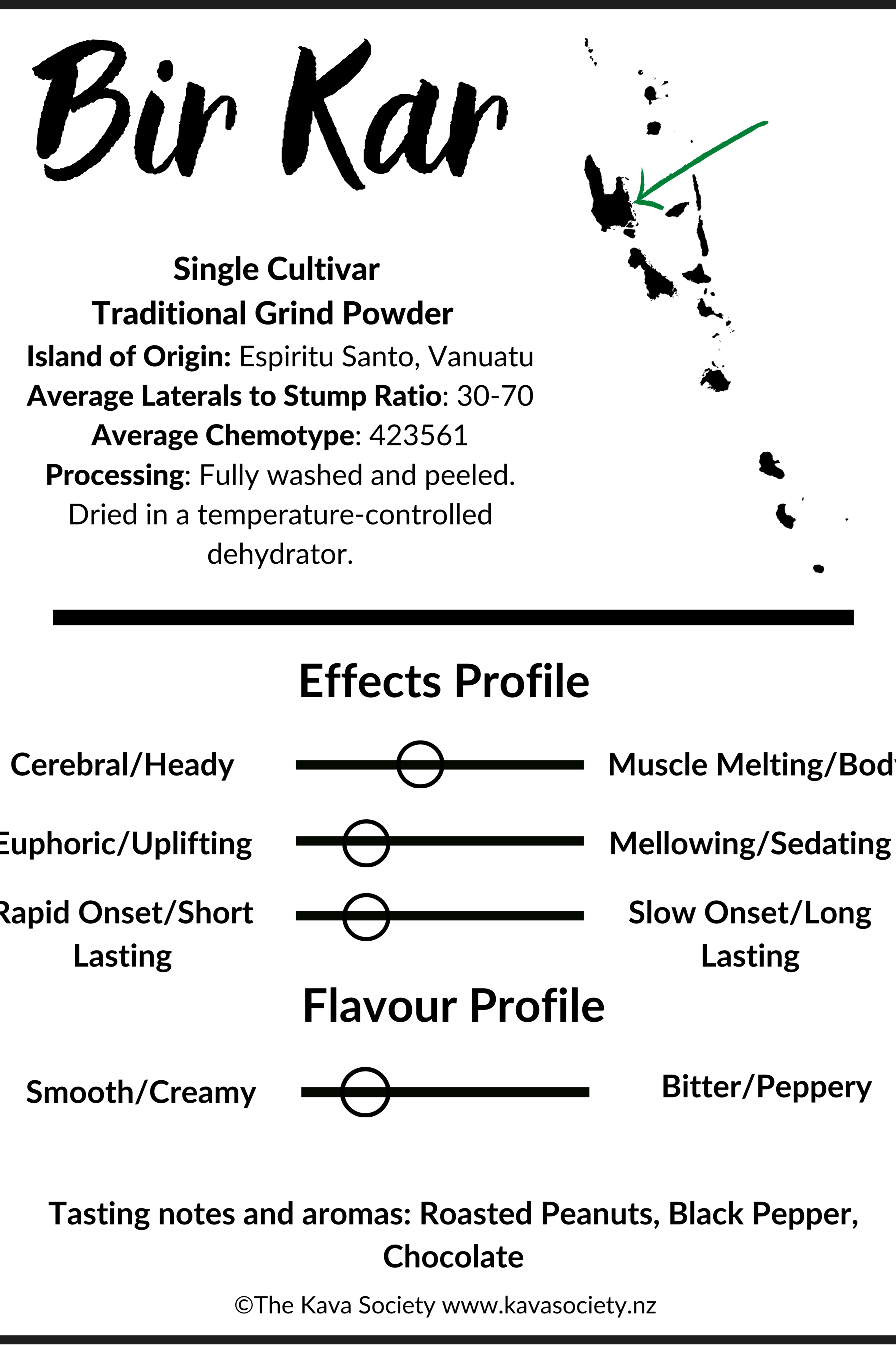 Bir Kar Single Cultivar Traditional Kava